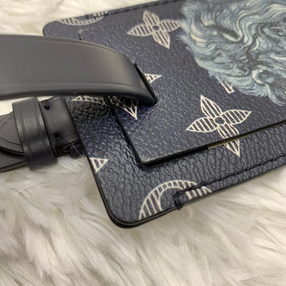 Louis Vuitton Chapman Brothers Lion Luggage Tag - Picture 3 of 6